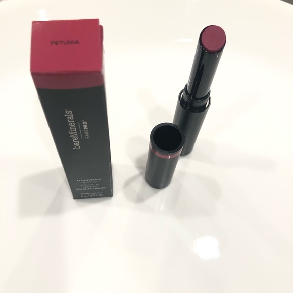 Bareminerals Petunia Barepro Longwear Lipstick Matte Finish Full Size - Picture 5 of 7